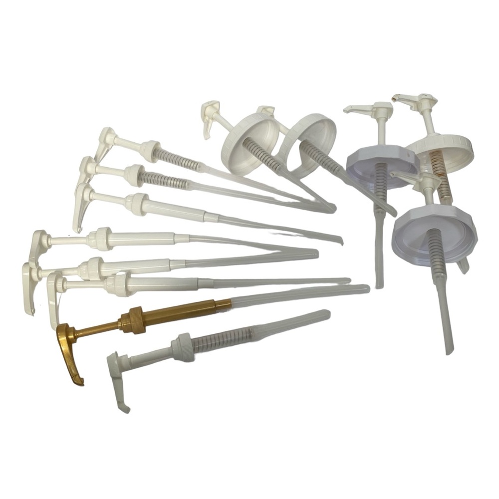 Restaurant Cafe Lot of 13 Syrup Condiment Pumps - Two sizes